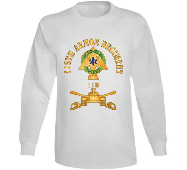 110th Armor Regiment - Dui  W Ar Branch X 300 T Shirt