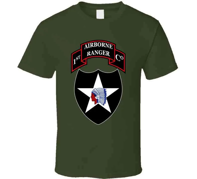 1st Ranger Infantry Company - 2nd Id Ssi X 300 T Shirt