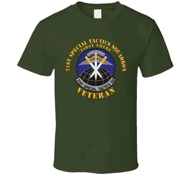 21st Special Tactics Squadron - First There -veteran X 300 T Shirt