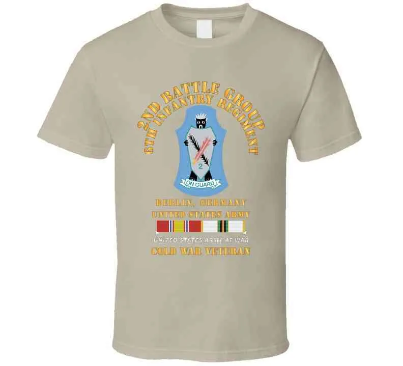 2nd Battlegroup - 6th Infantry Regt - Berlin Bde, Germany - Cold Svc X 300 T Shirt