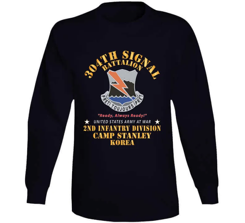 304th Signal Battalion - Dui  - Camp Stanley - Korea  X 300 T Shirt