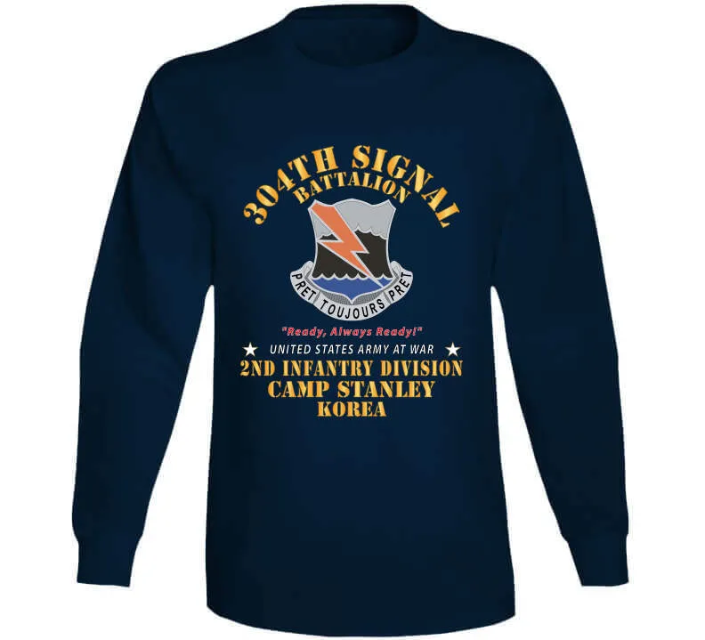 304th Signal Battalion - Dui  - Camp Stanley - Korea  X 300 T Shirt