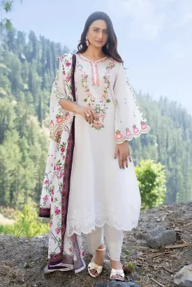 3PC Embroidered Unstitched Cambric Suit KSDE-2826