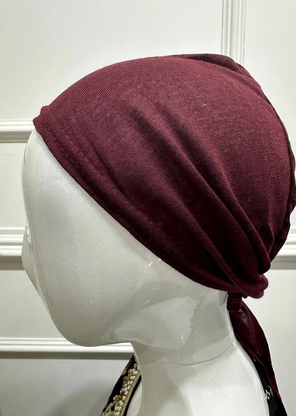 A102 Tie-up Hijab cap