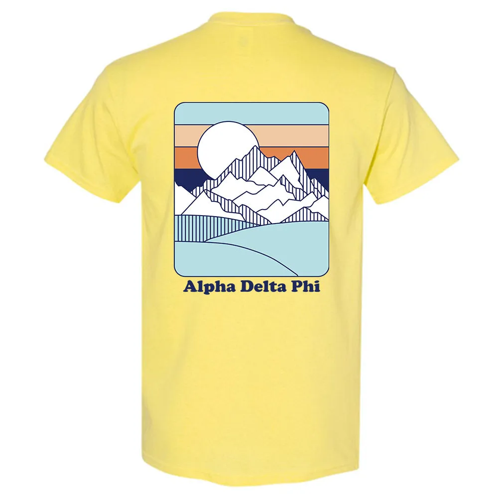 Alpha Delta Phi Mountains T-Shirt