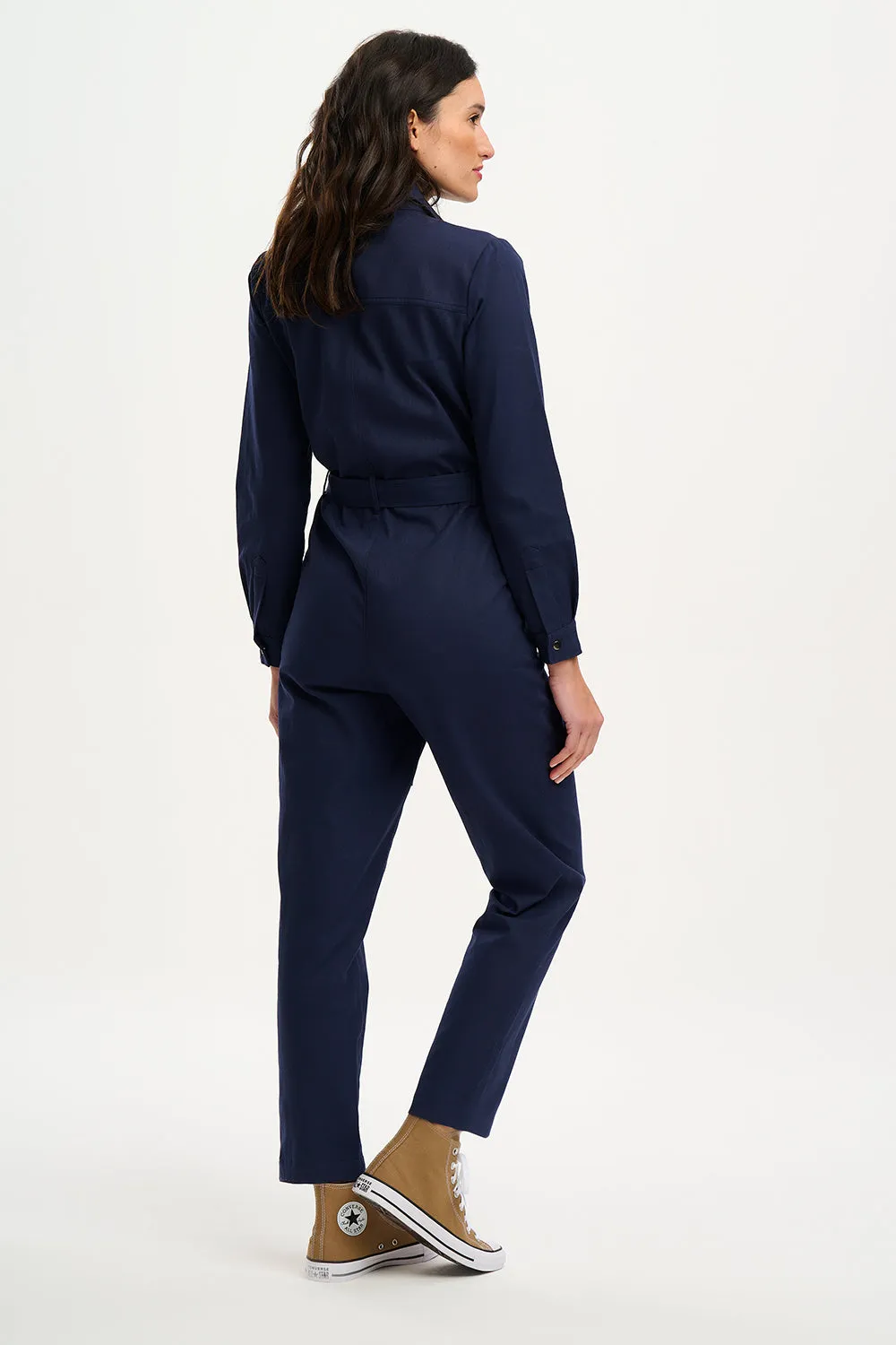 Anwen Boilersuit - Navy, Rainbow Star