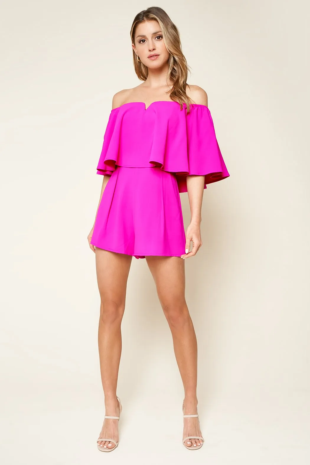 Bailamos Off The Shoulder Romper