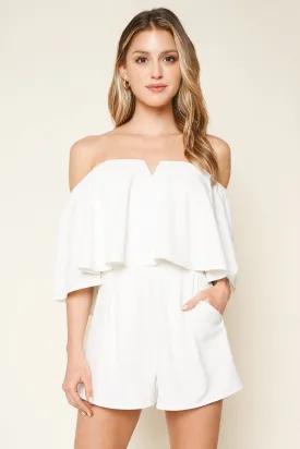 Bailamos Off The Shoulder Romper