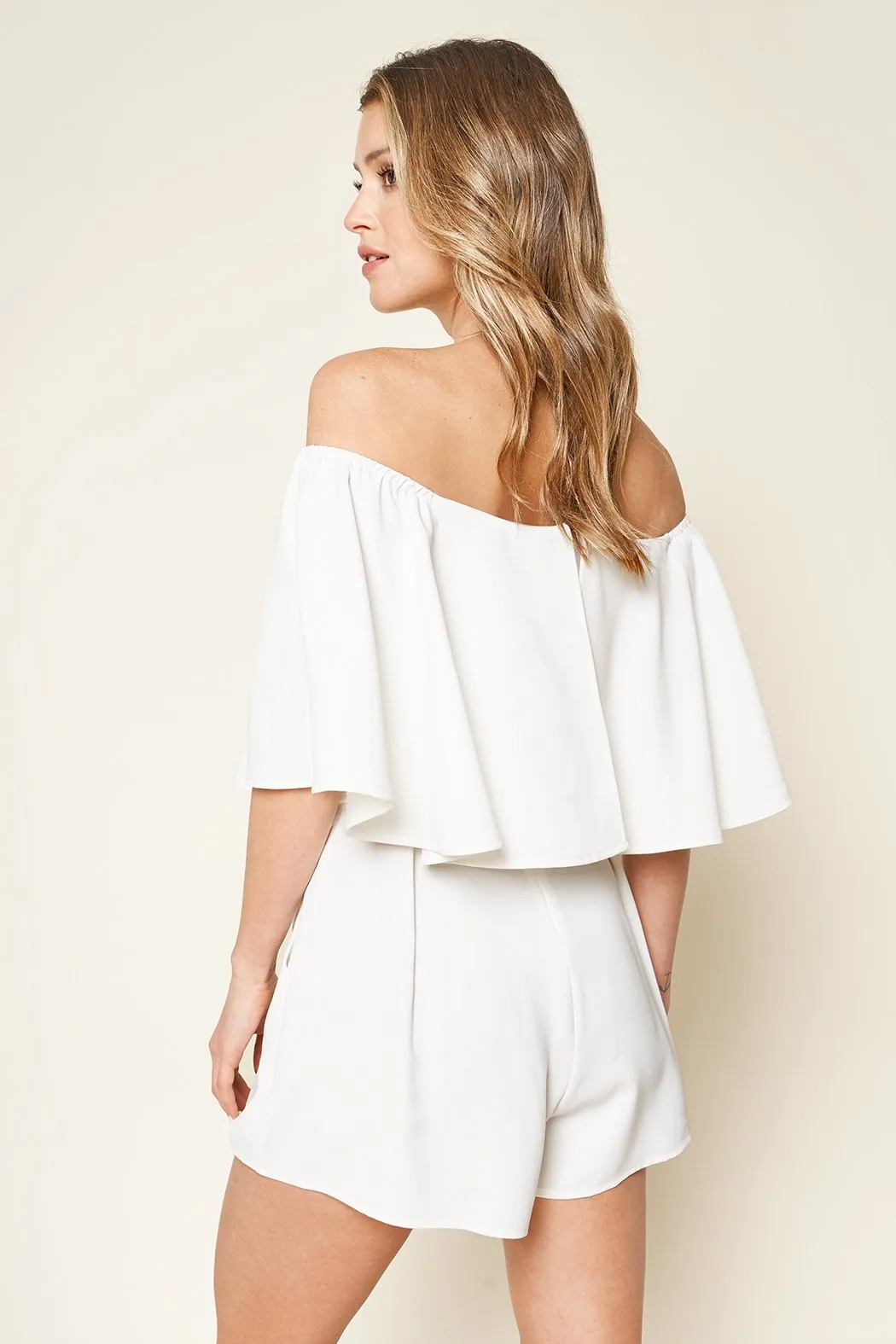 Bailamos Off The Shoulder Romper