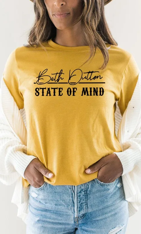 Beth Dutton State of Mind Graphic Tee