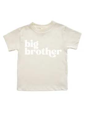 Big Brother Shirt for Boys - Natural