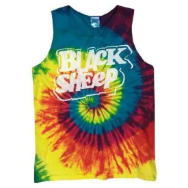 Black Sheep 80s Tie Dye Tank Top Multi