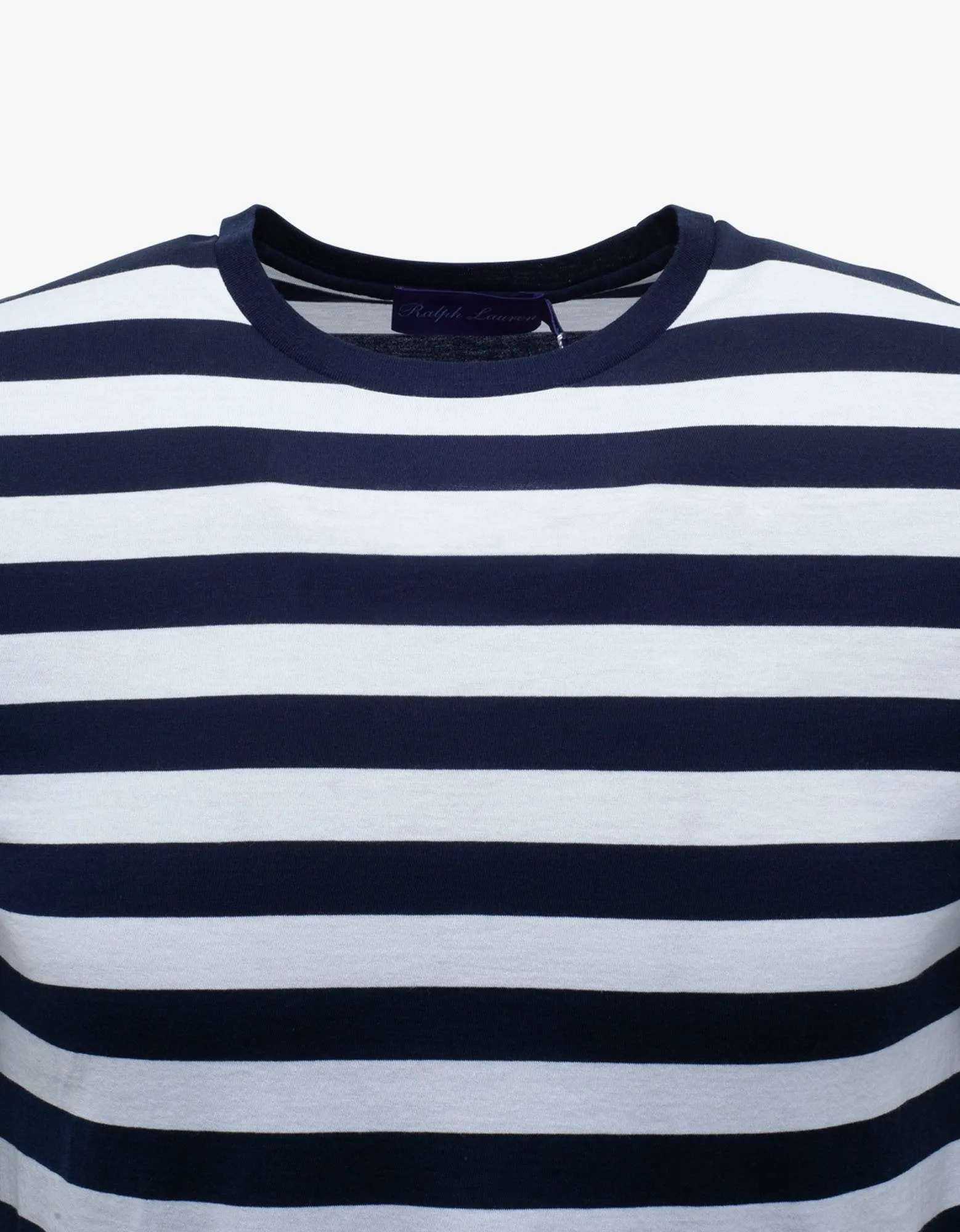 Blue & White Striped T-Shirt -