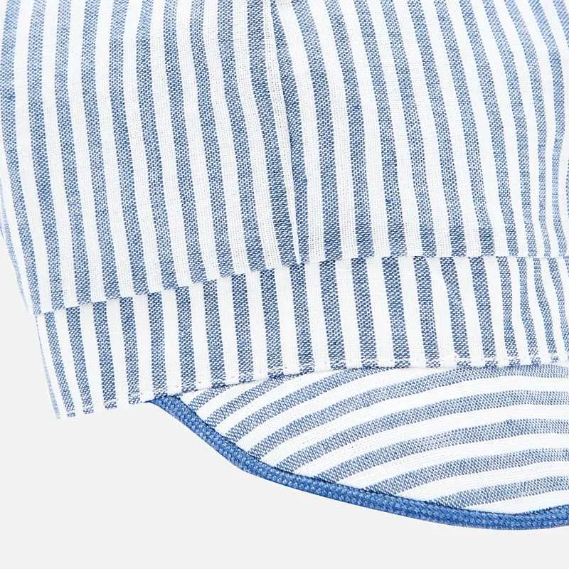 Blue Pin Striped