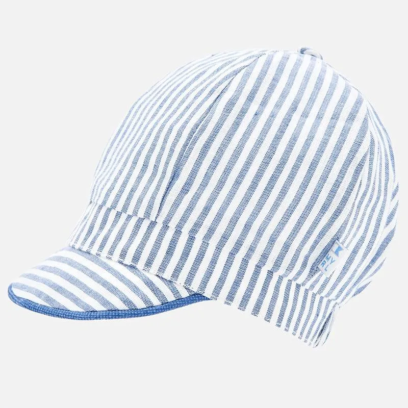 Blue Pin Striped