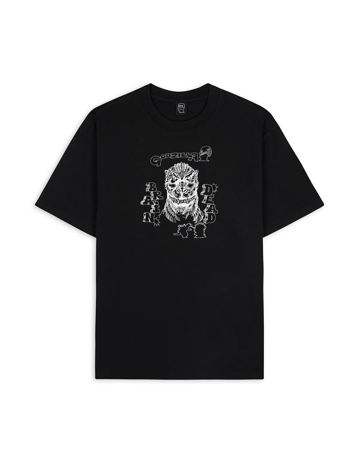 Brain Dead x Godzilla Total Destruction T-shirt - Black