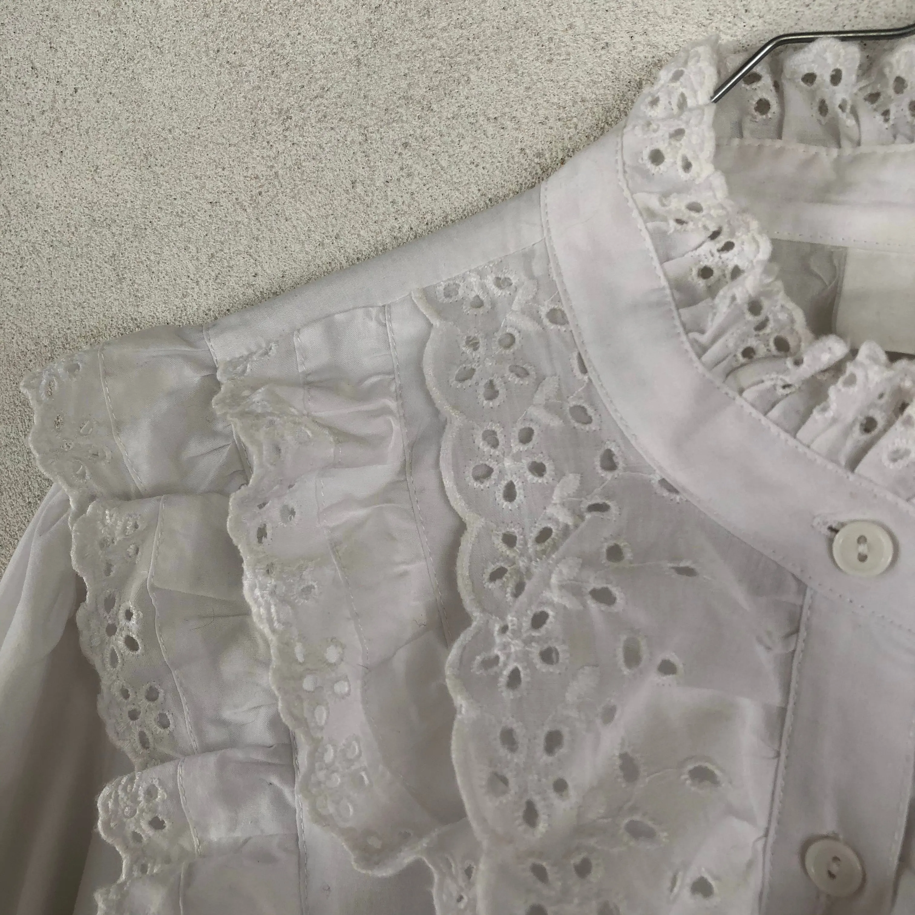 Broderi Anglaise Ruffles Shirt