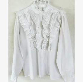 Broderi Anglaise Ruffles Shirt