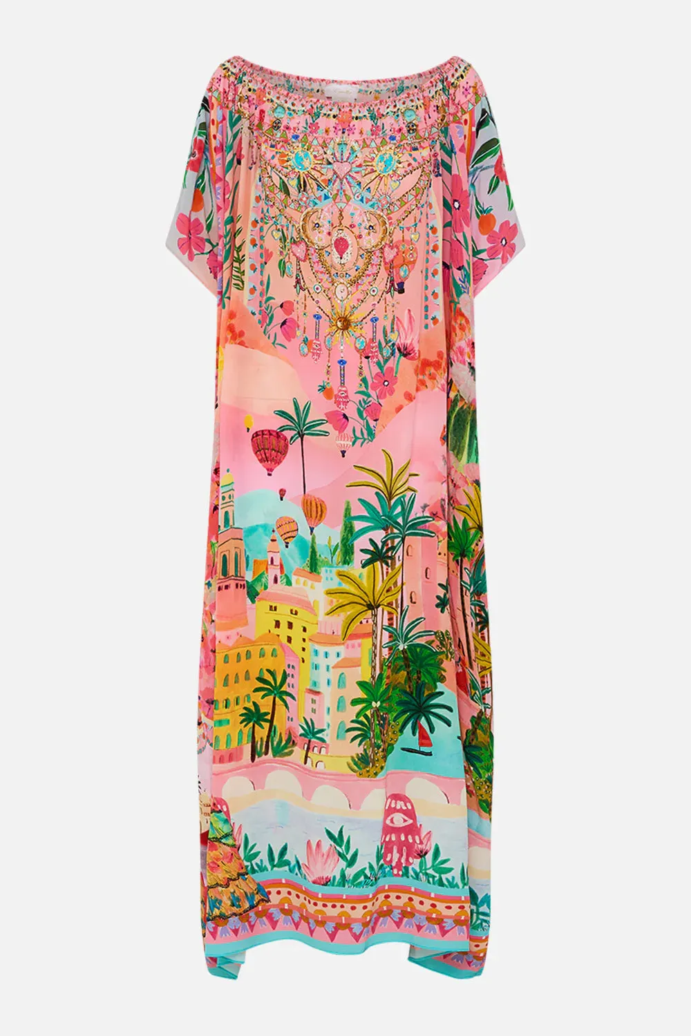 Camilla Off Shoulder Kaftan - Sister Sunset