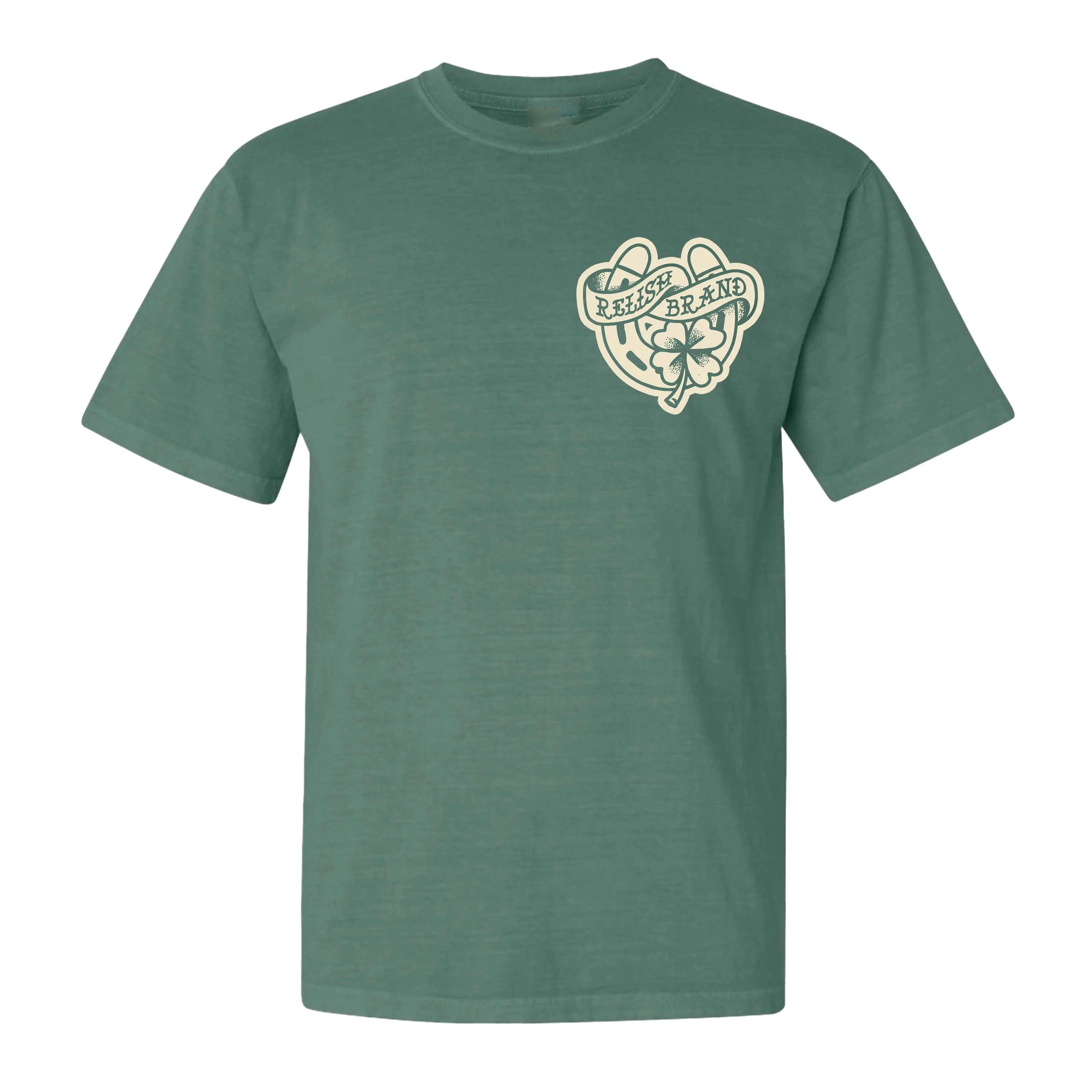 Chi Irish - Leprechaun Beer - Green Tee - Garment Dyed