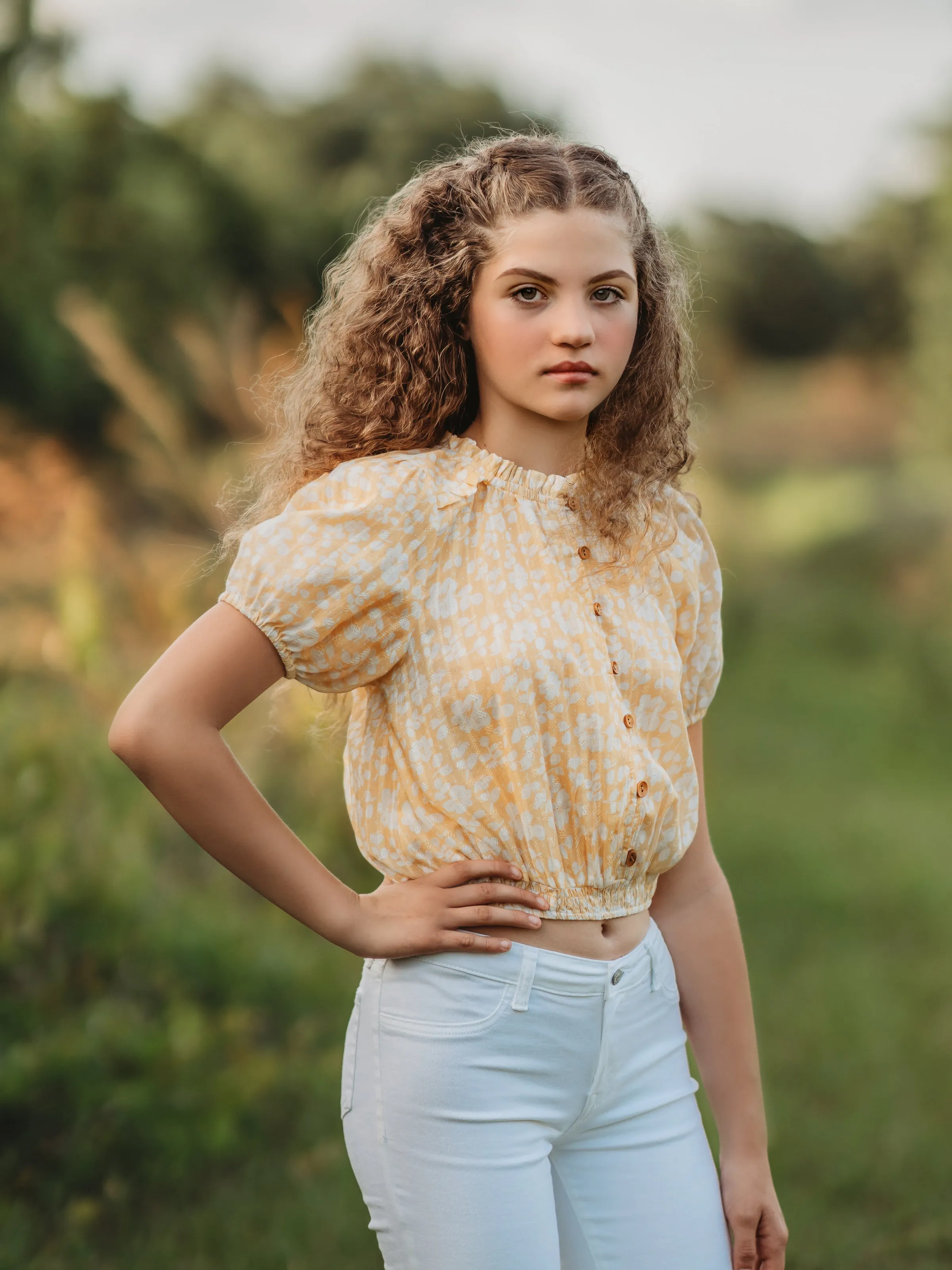 Classic Button Top - I’ve Got Sunshine