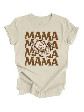 Cowgirl Mama Shirt - Natural