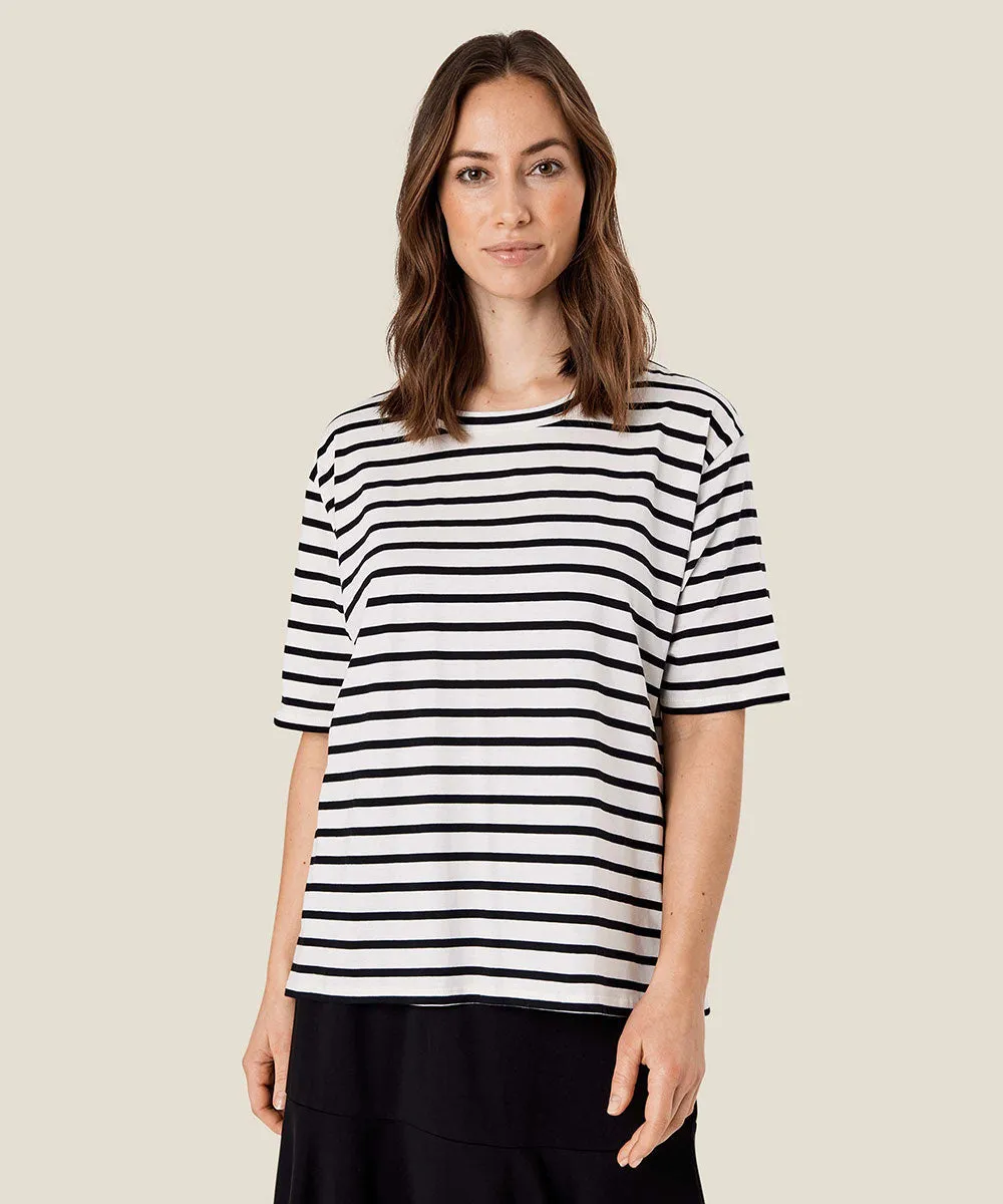 Doreann Striped Top