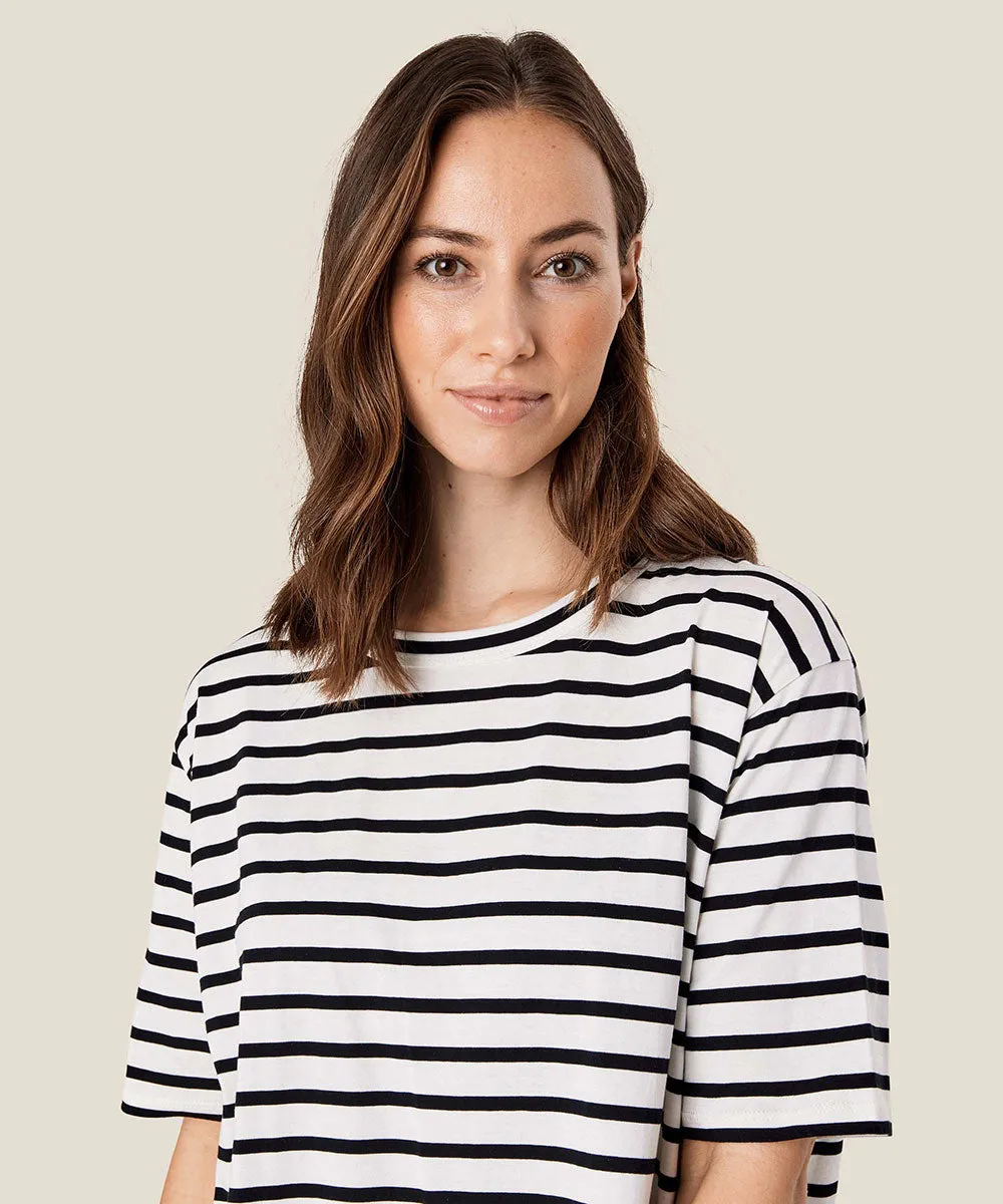 Doreann Striped Top