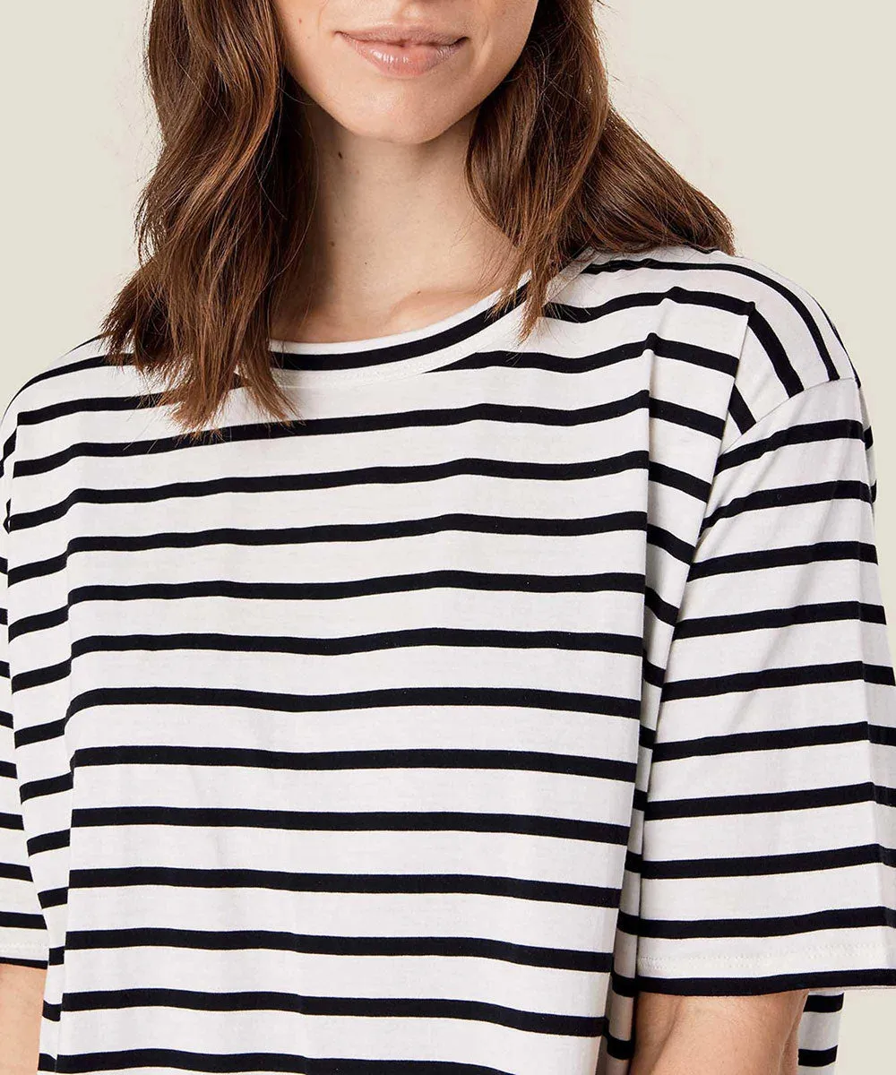 Doreann Striped Top