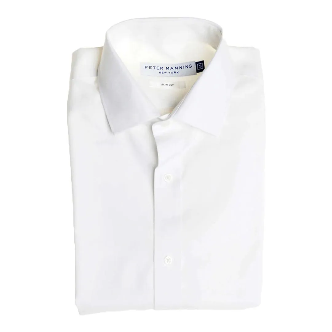 Easy Care Dress Shirt Slim Fit - White