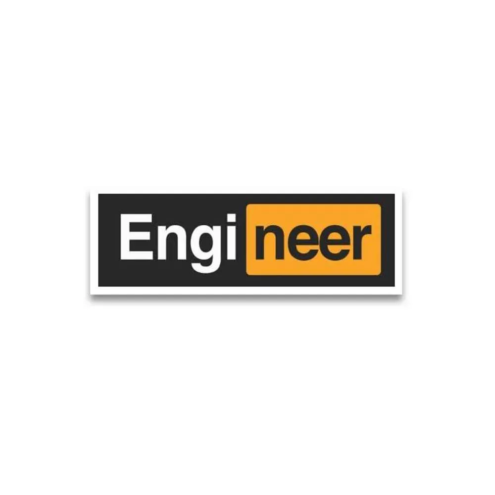 Engineer Reflective Sticker