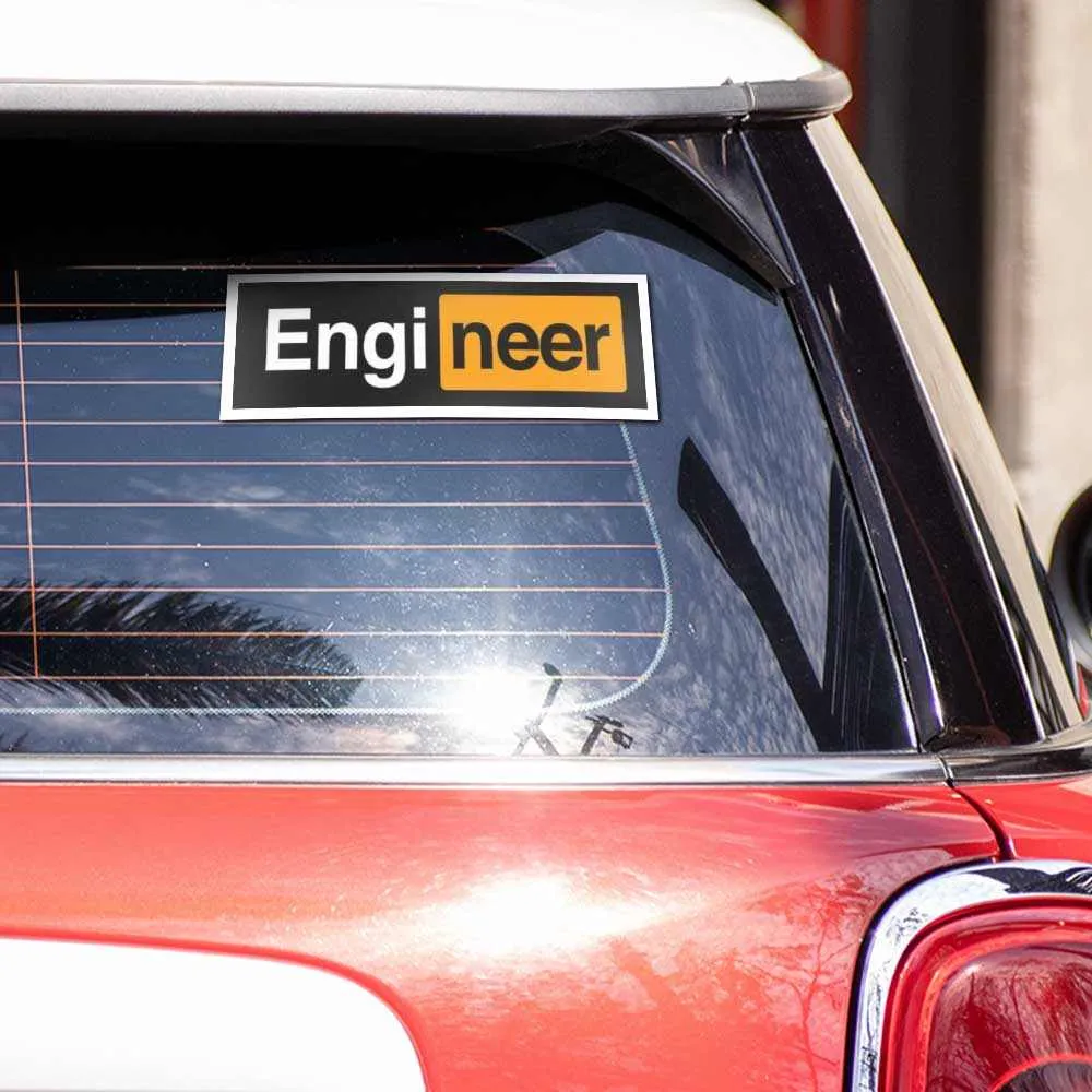 Engineer Reflective Sticker