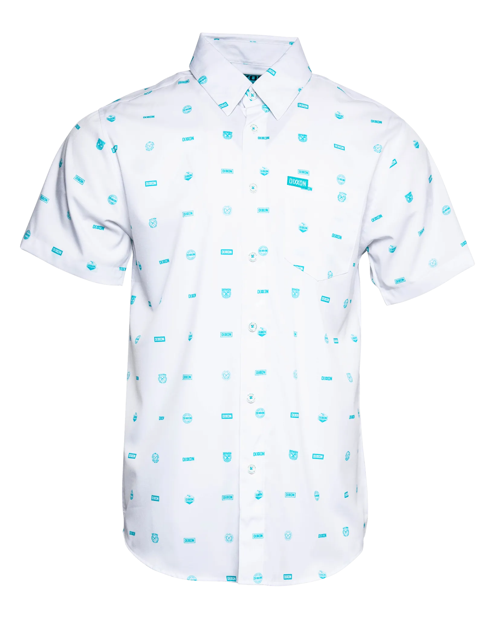 Executive Party Shirt - White & Tiffany