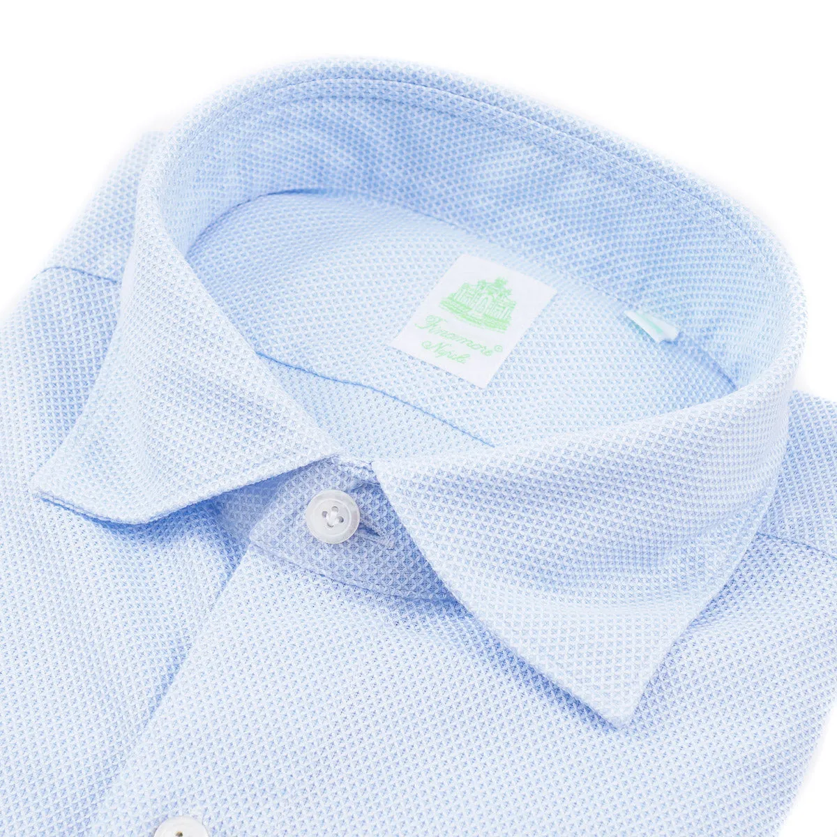 Finamore Regular-Fit Woven Cotton Shirt