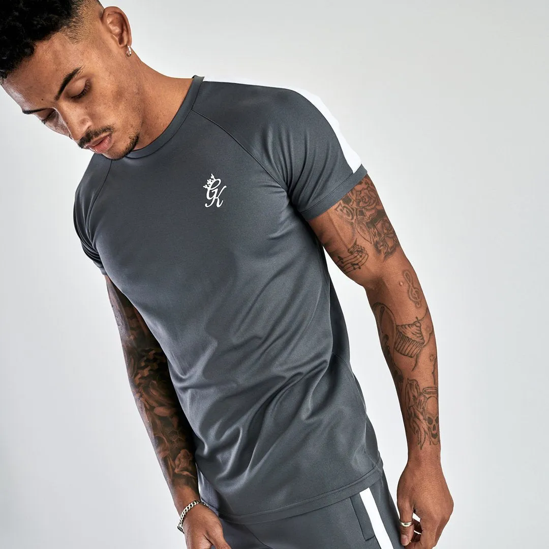 GK Core Plus Poly Tee - Dark Grey