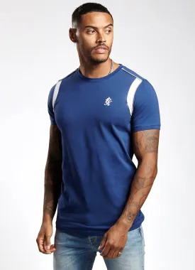 Gym King Ethan T-Shirt - Blue Depths