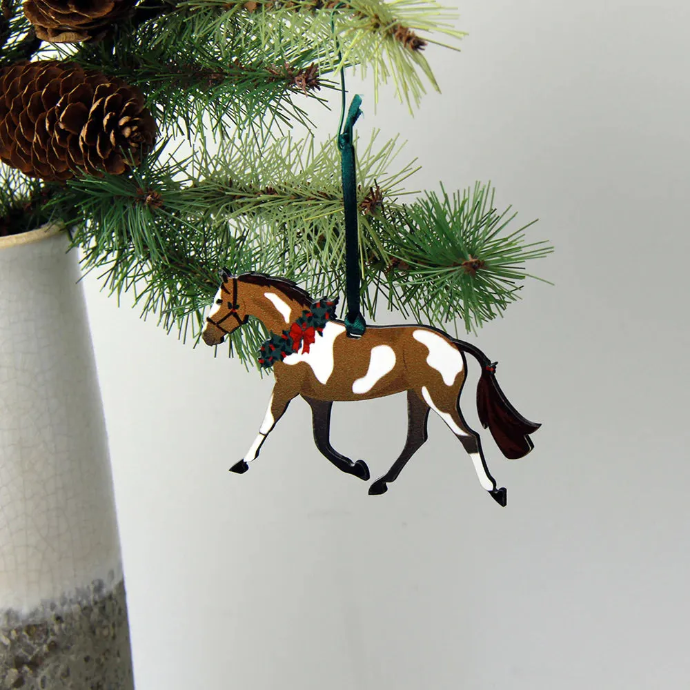 Hunt Seat Paper Co Pony Ornament