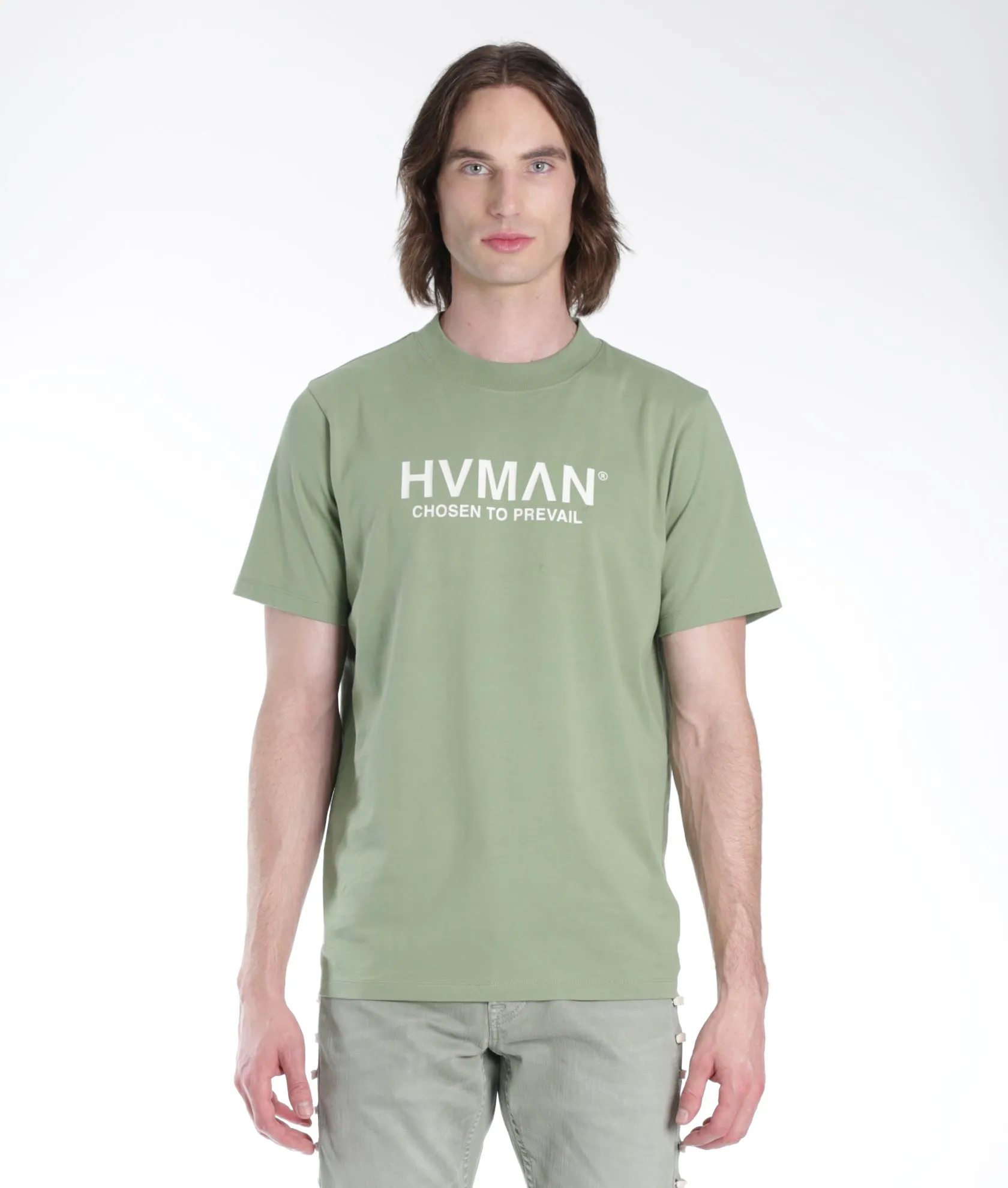 HVMAN BASIC LOGO TEE OM ASPEN