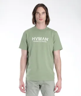 HVMAN BASIC LOGO TEE OM ASPEN