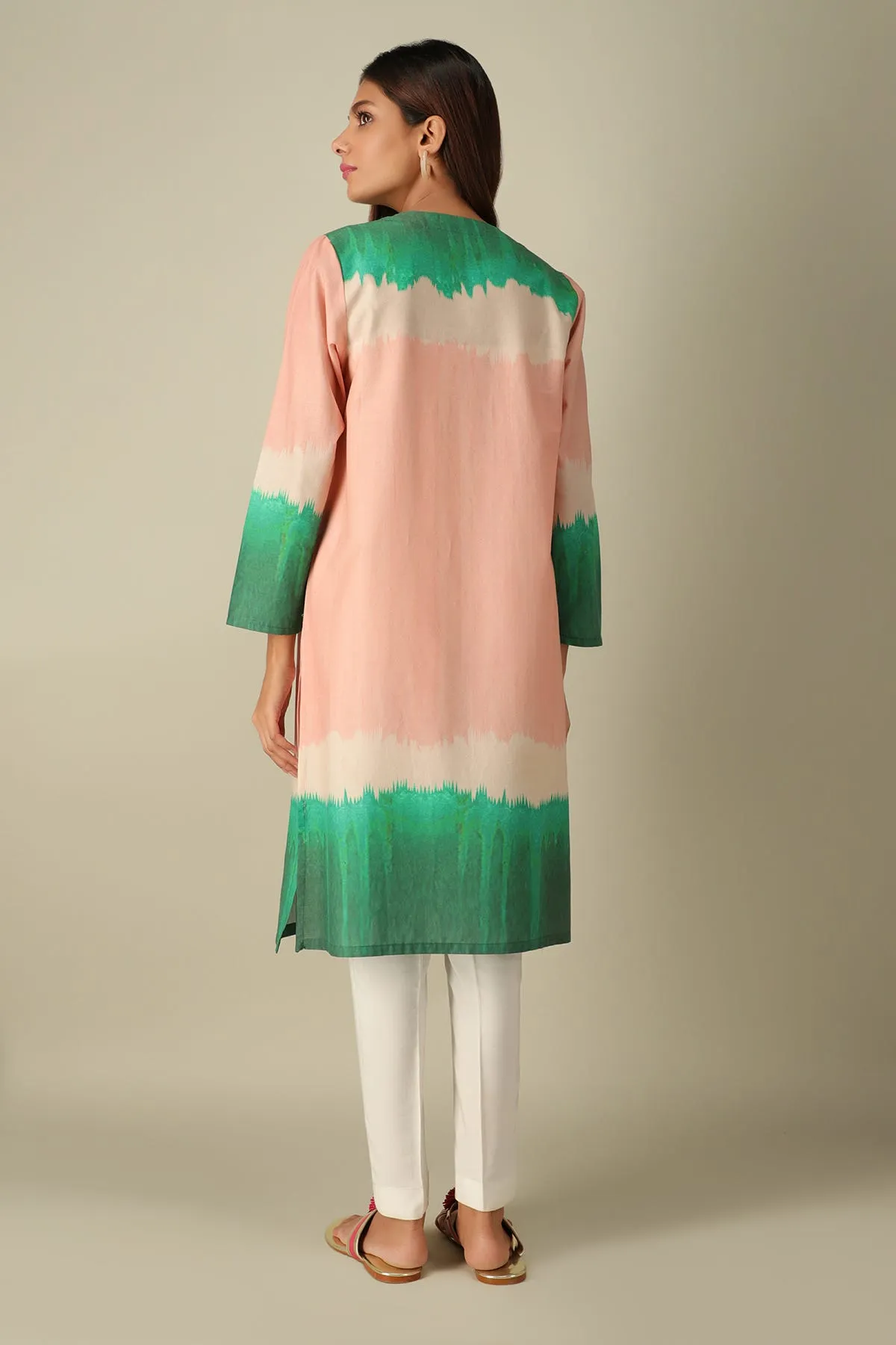 Khaadi Pink Madness Cambric Kurta