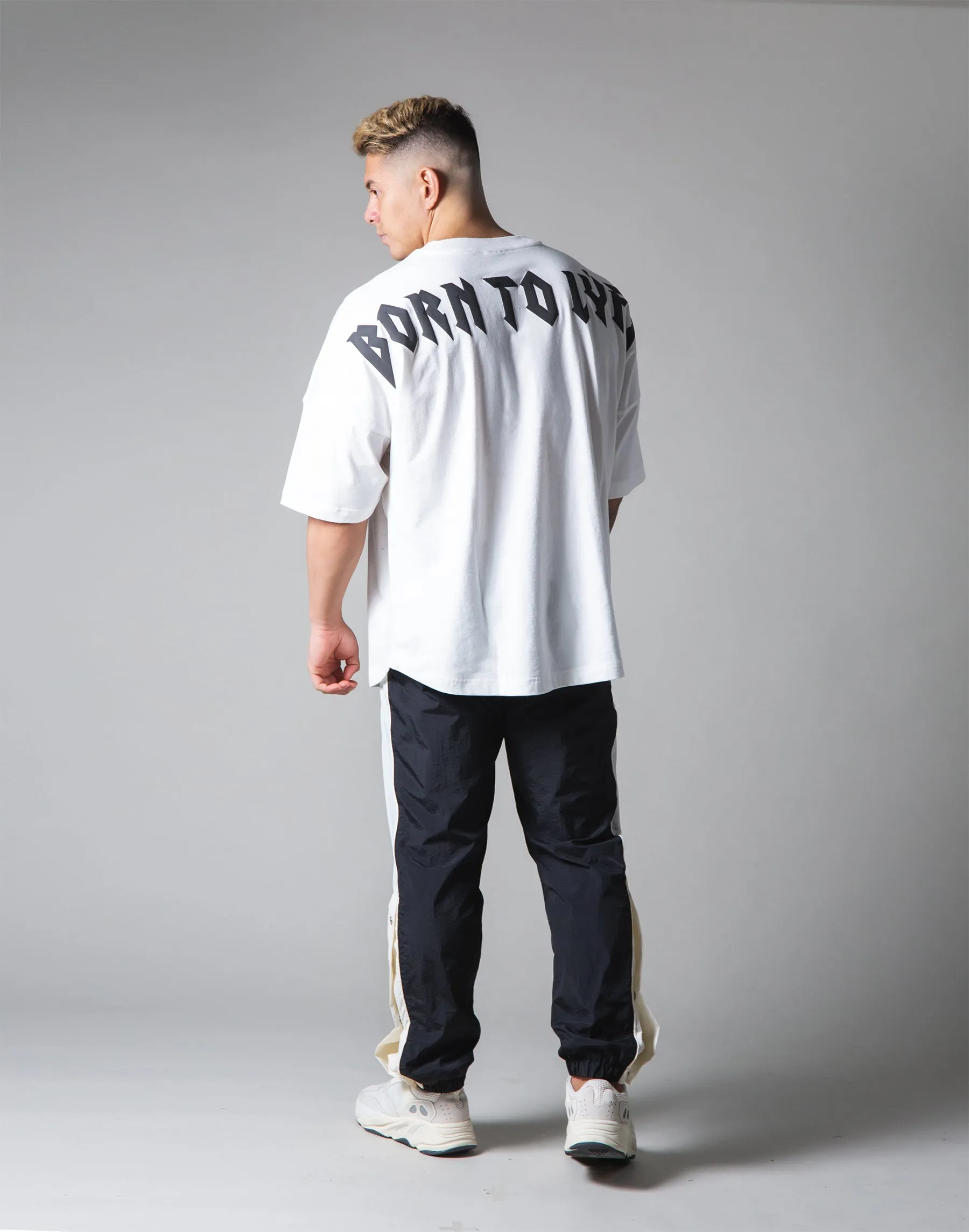 London Punk Big T-Shirt "Wide Shoulder" - White