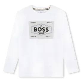 Long-sleeved White T-shirt