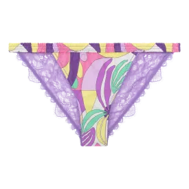 LOVE STORIES~ Wild rose Lila print bikini