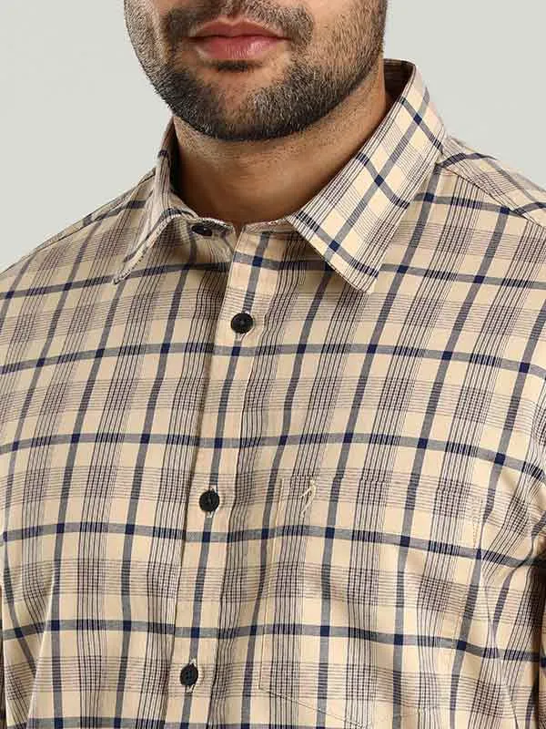 Men Checked Full Sleeve Cotton Shirt