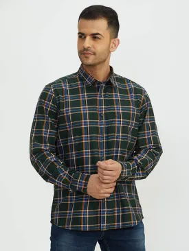 Men Checked Full Sleeve Cotton Shirt