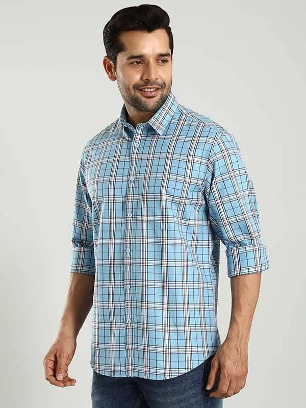 Men Checked Full Sleeve Cotton Shirt