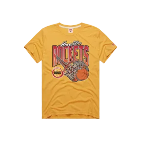 Men's Houston Rockets Homage HWC On Fire Retro T-Shirt