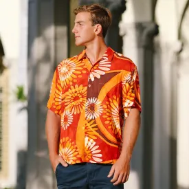 Men's Retro Shirt - Flower Explosion