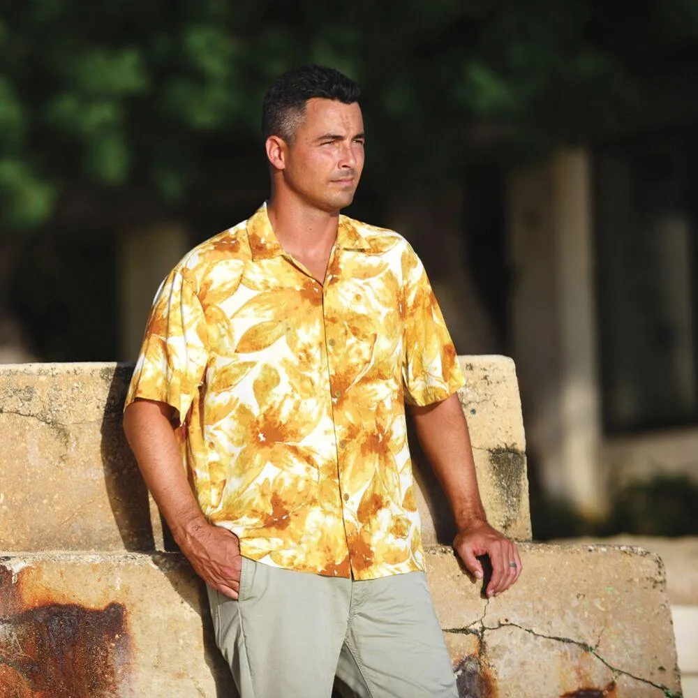 Men's Retro Shirt - Hapuna Sepia