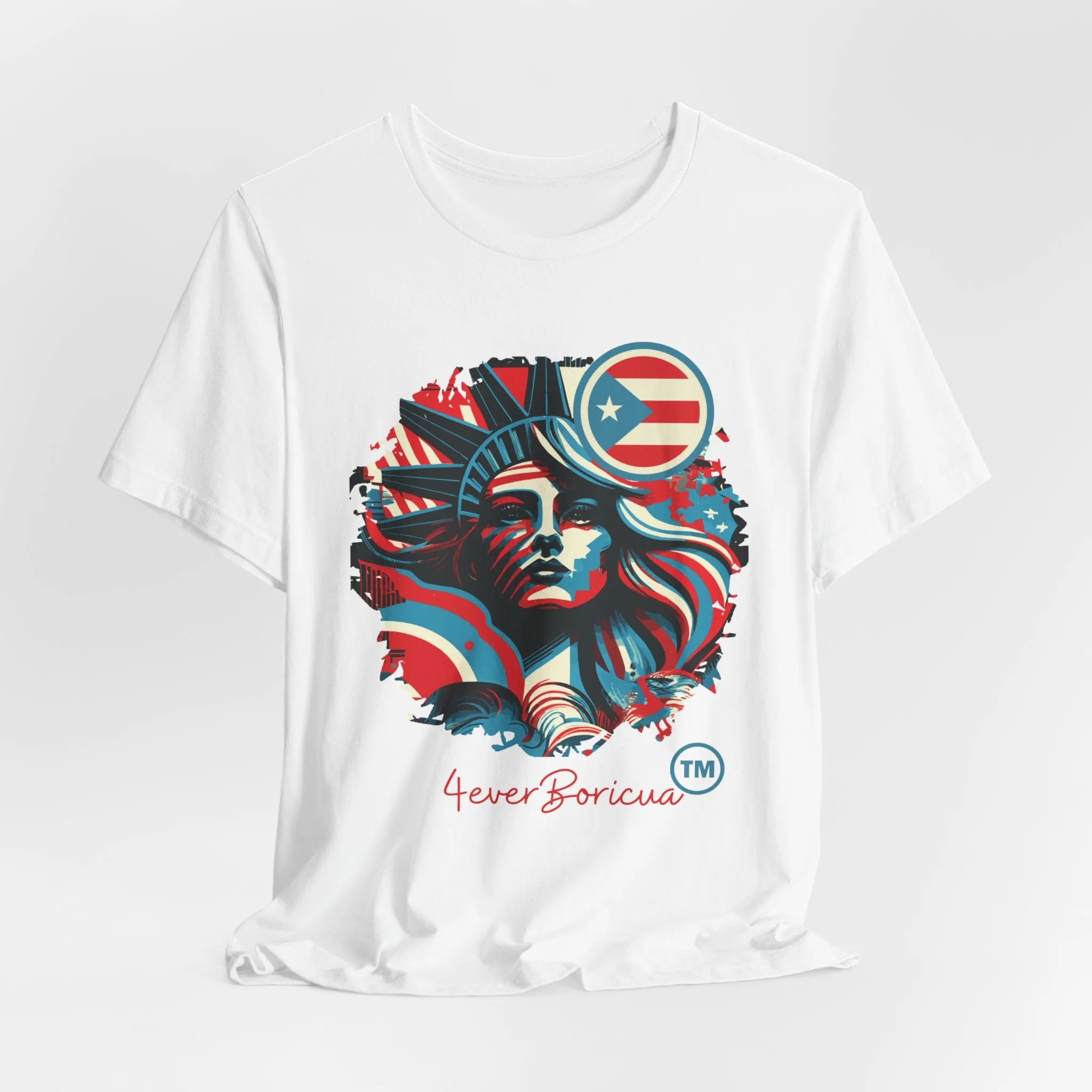 NUYORICAN PRIDE Unisex White Puerto Rico Boricua Shirt 4everBoricua™️